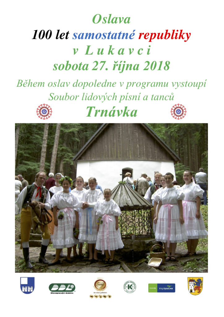 Oslava 100 let samostatné republiky v Lukavci 2018